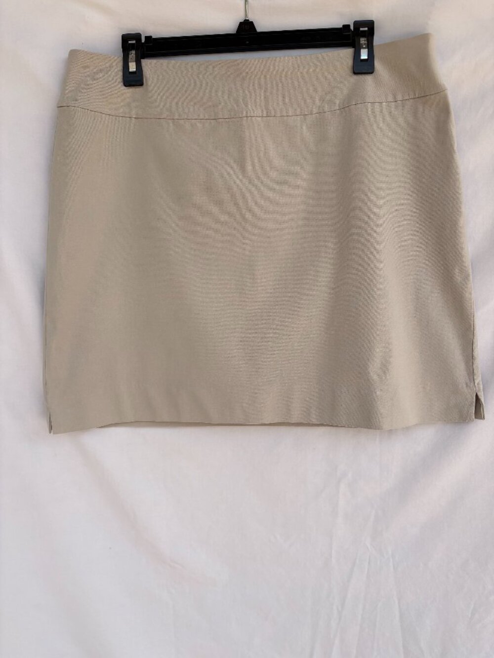 Charter Club Beige Pull-On Skirt Size 14